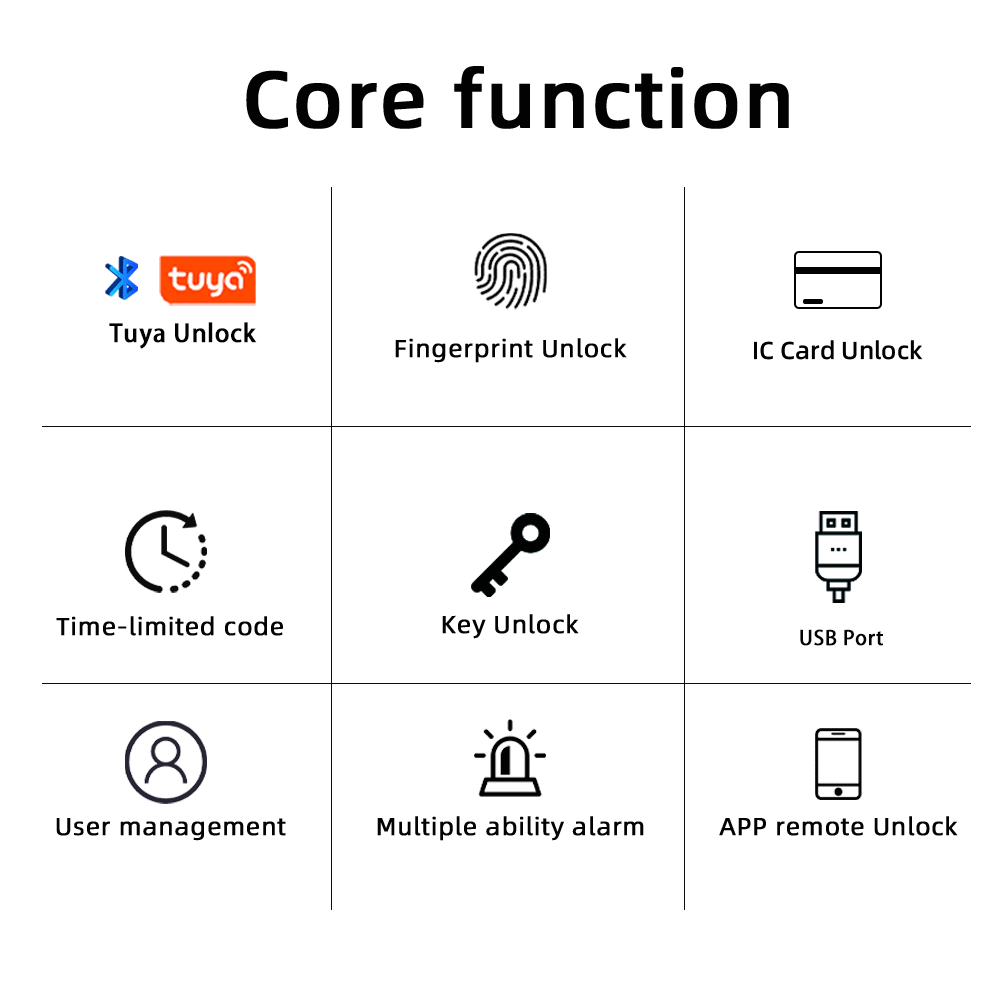 RAYKUBE M5 Tuya BLE Kunci Pint - Home Security Keypad ulasan dan harga