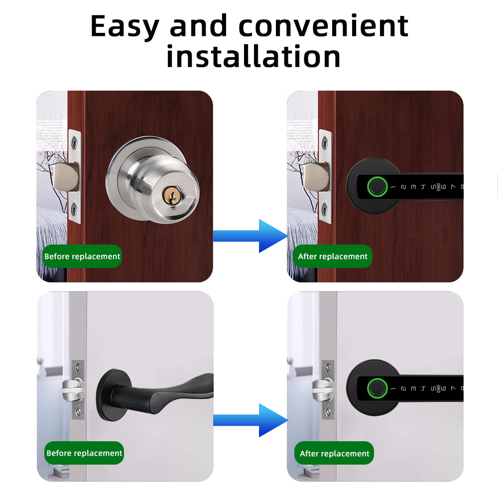 RAYKUBE M5 Tuya BLE Kunci Pint - Home Security Keypad ulasan dan harga