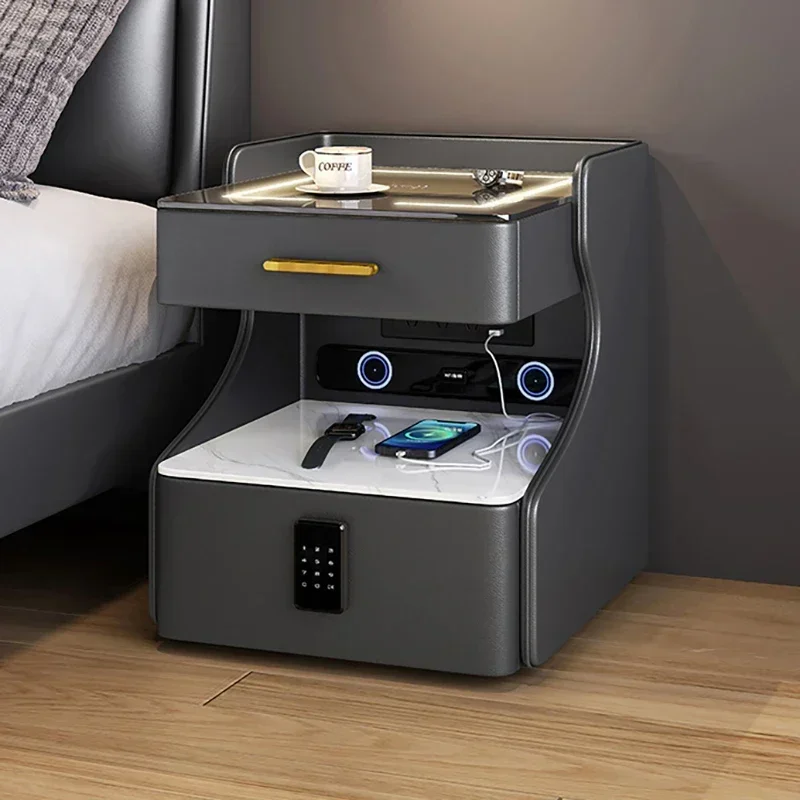 Meja Samping Tempat Tidur Nyam - Home Security America ulasan dan harga