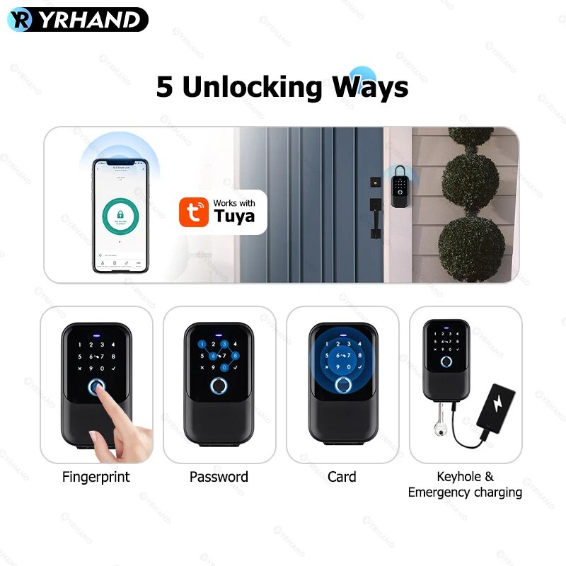 TTlock kotak kunci cerdas, kun - Safe Box Digital ulasan dan harga