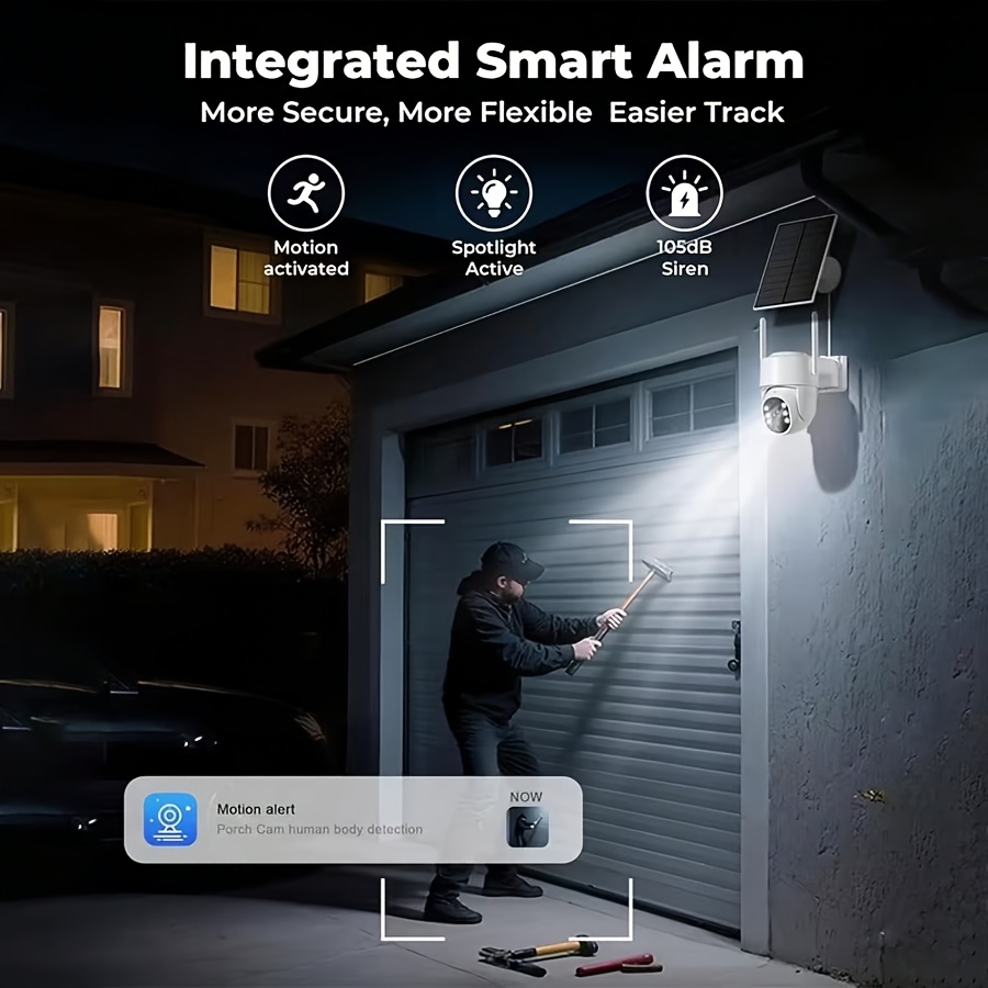 Kamera Keamanan 4MP Nirkabel L - Home Security Cameras No Subscription ulasan dan harga