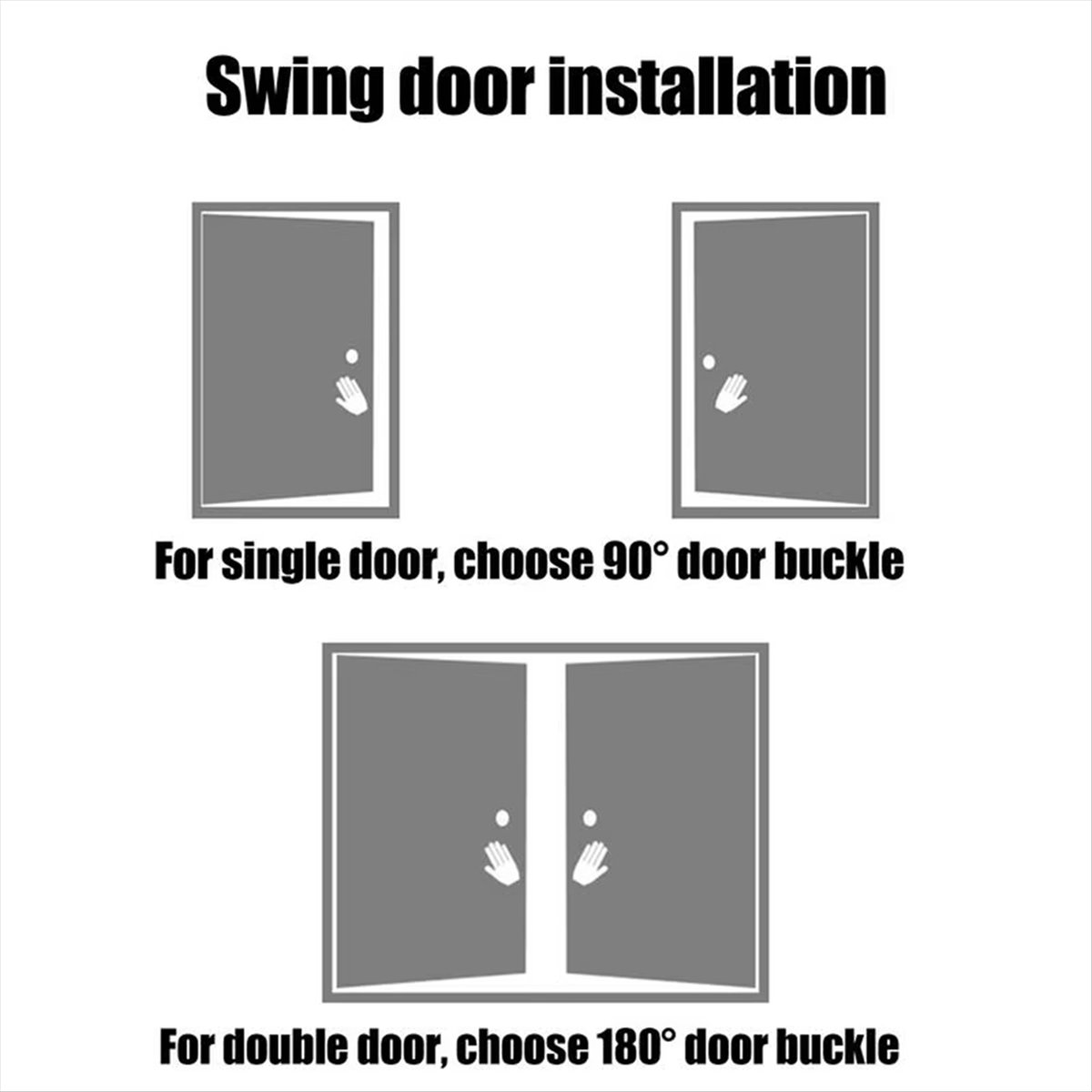 A72P untuk Pintu 90 Derajat Pe - Home Security Door Reinforcement Lock ulasan dan harga