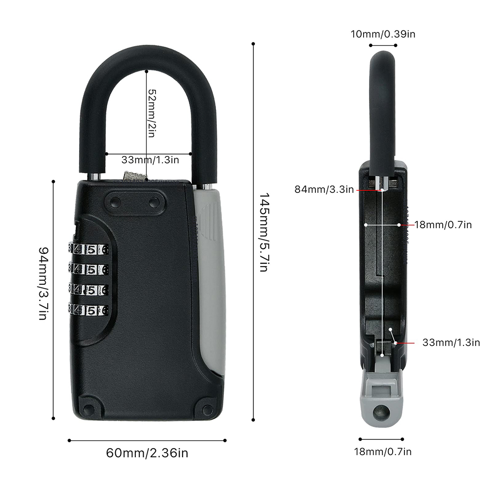 Gembok kotak kunci kombinasi k - Safe Box Digital ulasan dan harga