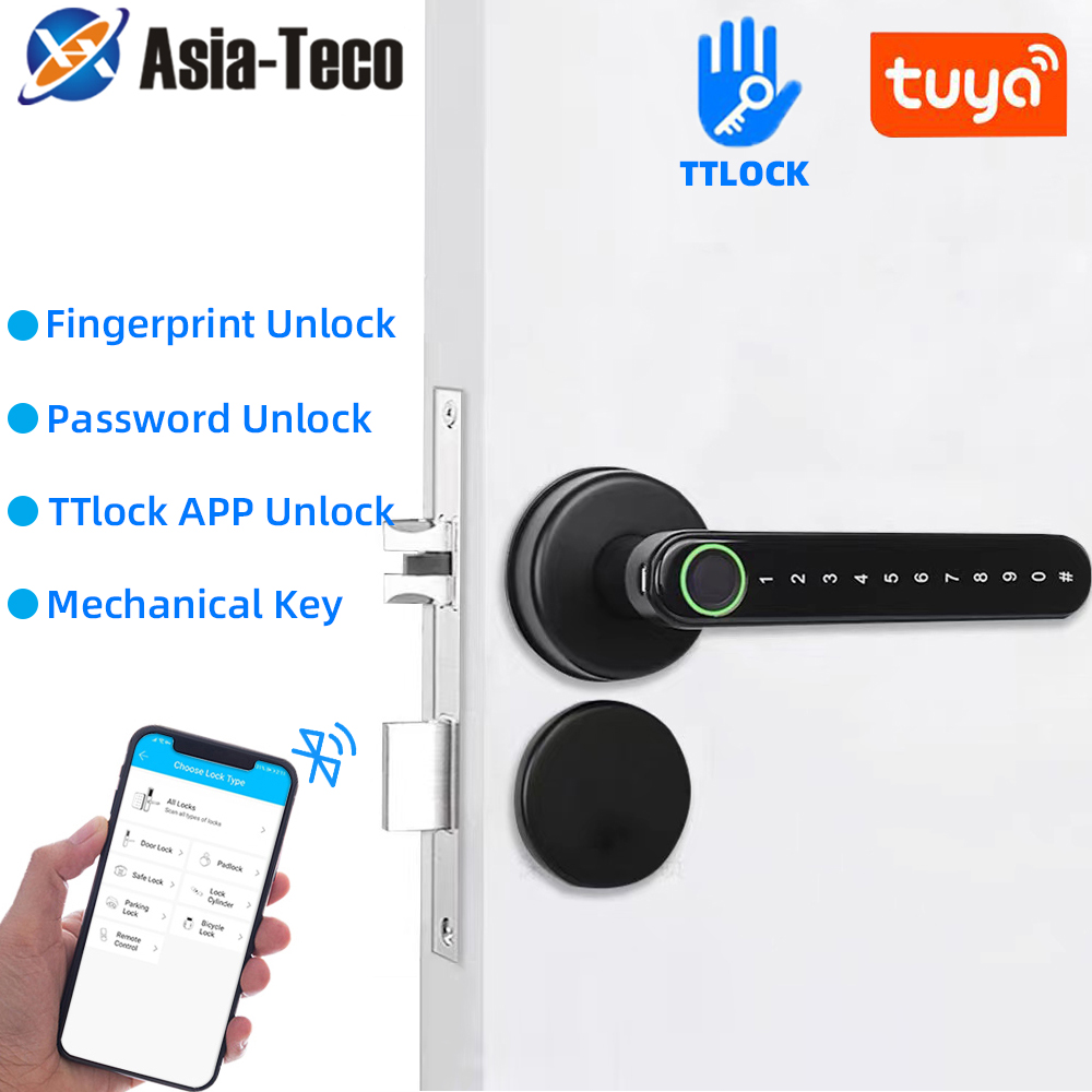 TTLock Kunci Sidik Jari Blueto - Home Security Keypad ulasan dan harga