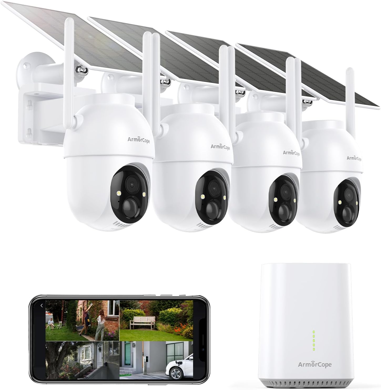 Kamera Keamanan Luar Ruangan N - Home Security Cameras No Subscription ulasan dan harga