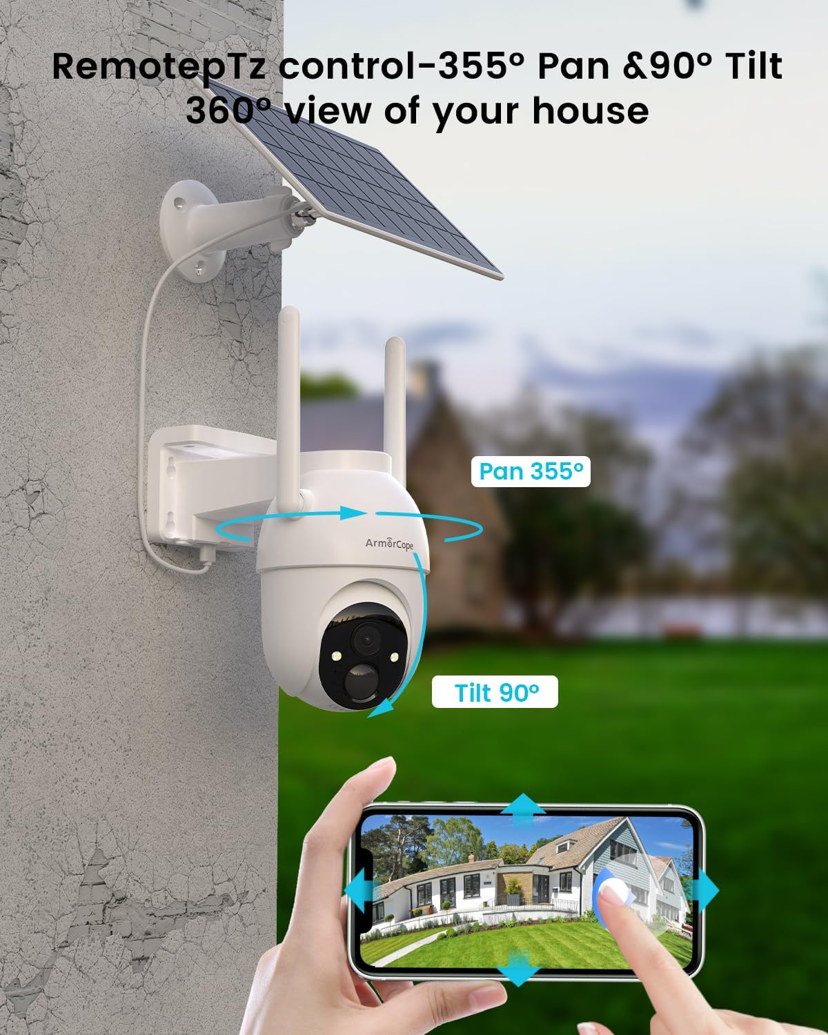 Kamera Keamanan Luar Ruangan N - Home Security Cameras No Subscription ulasan dan harga