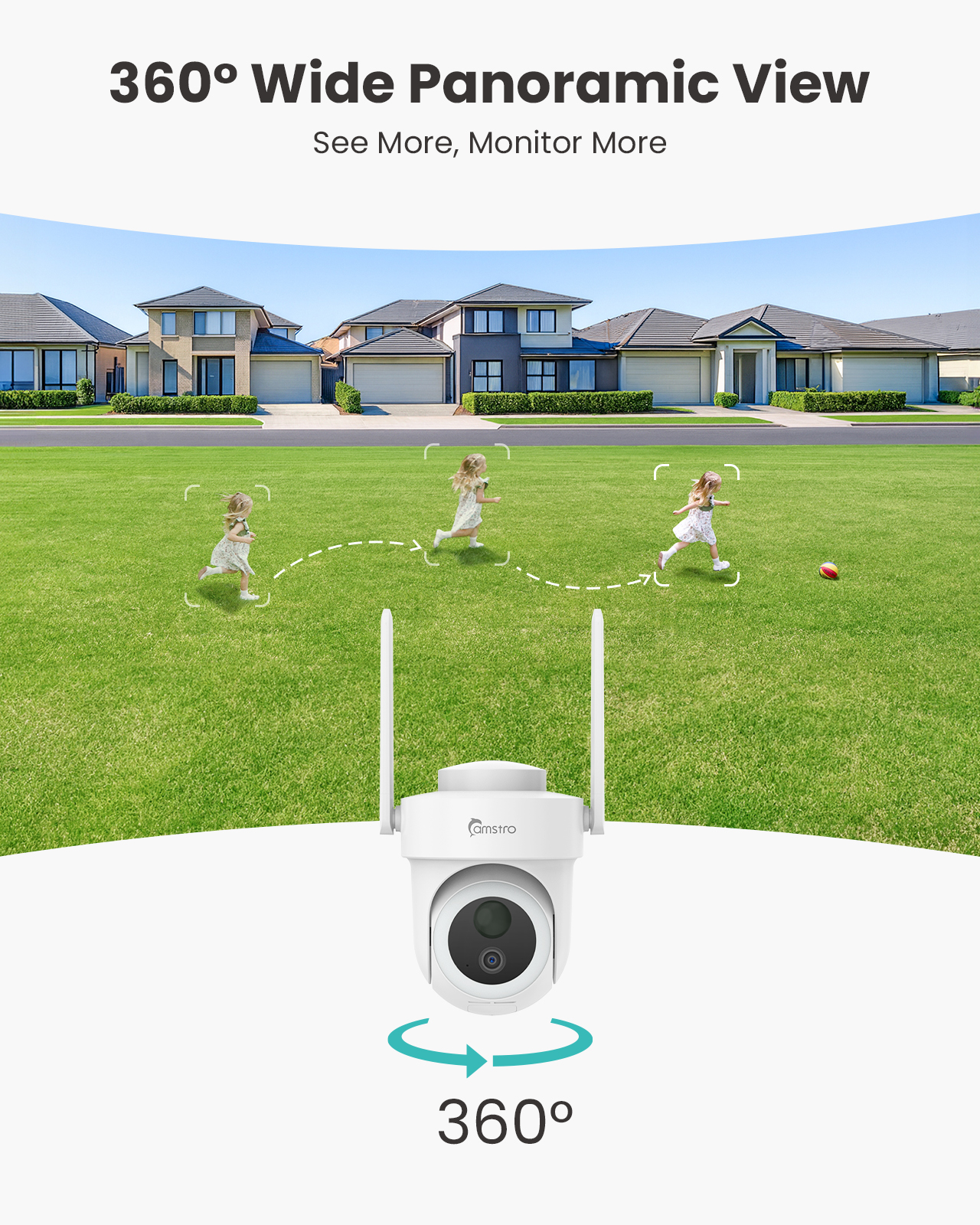 Kamera Keamanan 4K Nirkabel Lu - Home Security Cameras No Subscription ulasan dan harga