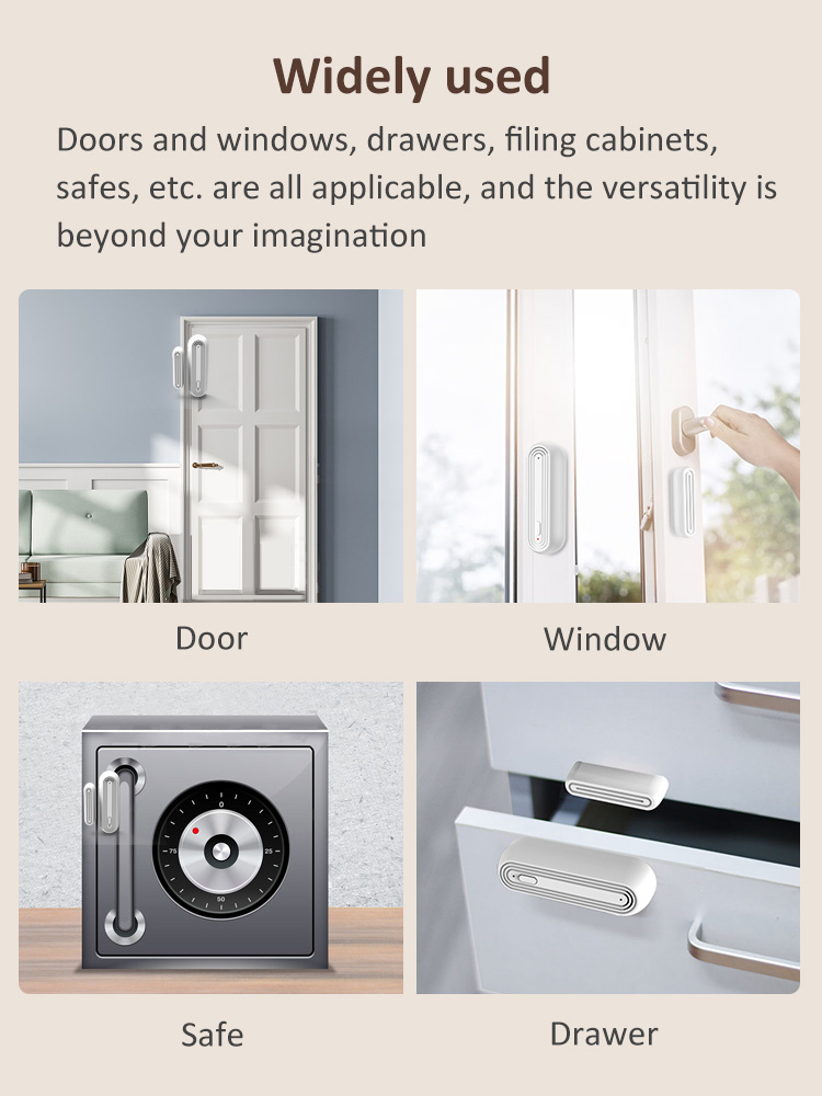 Tuya Sensor Alarm jendela pint - Home Security Gate ulasan dan harga