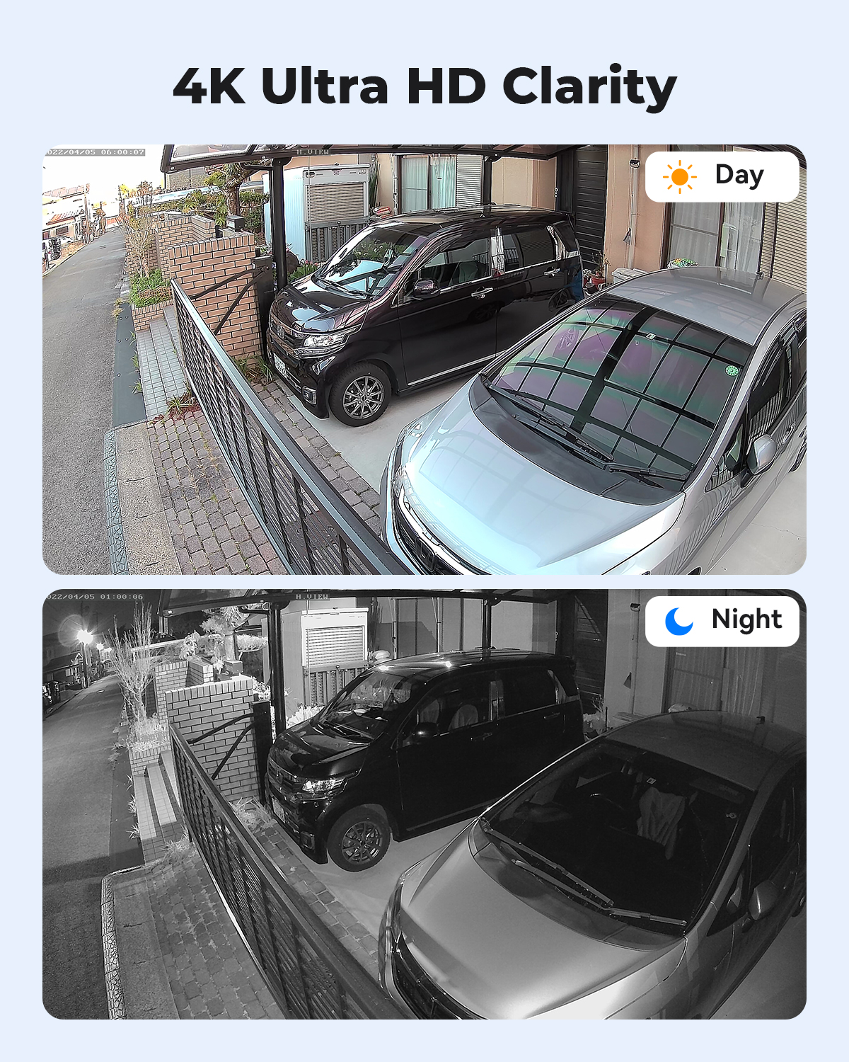 H.View 4K 5Mp 8Mp Poe Sistem K - Home Security Outdoor Cameras ulasan dan harga