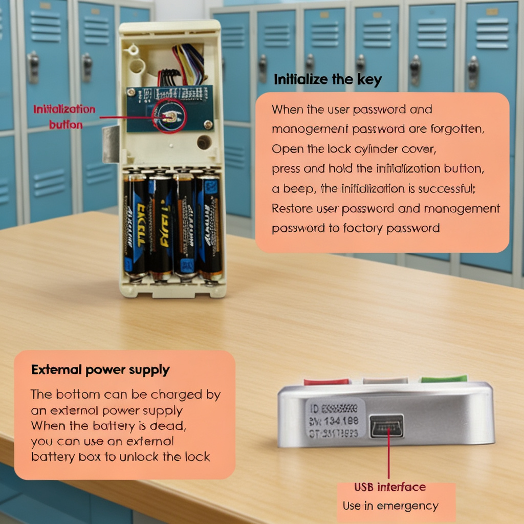 Kunci Laci Kata Sandi Digital  - Door Lock Smart Keypad ulasan dan harga
