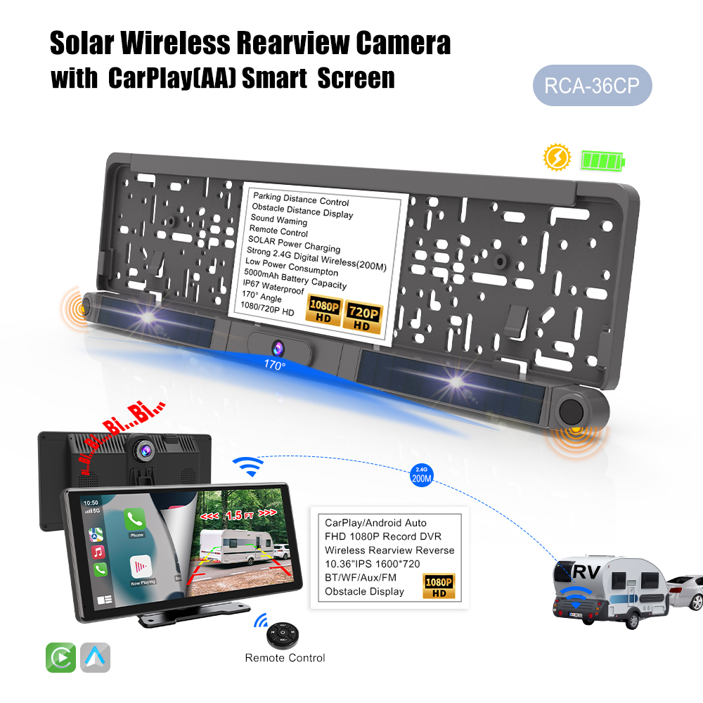 Layar Navigasi Portabel Androi - Camera Solar Wireless ulasan dan harga