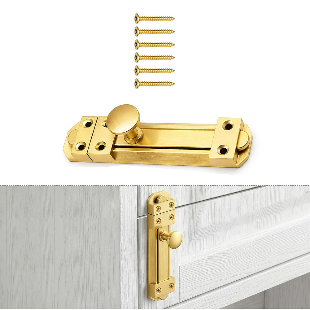 Kunci Pintu Geser Kuningan Pad - Home Security Gate ulasan dan harga