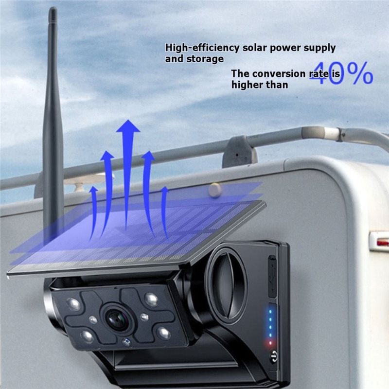 Kamera Mundur Tenaga Surya Nir - Camera Solar Wireless ulasan dan harga