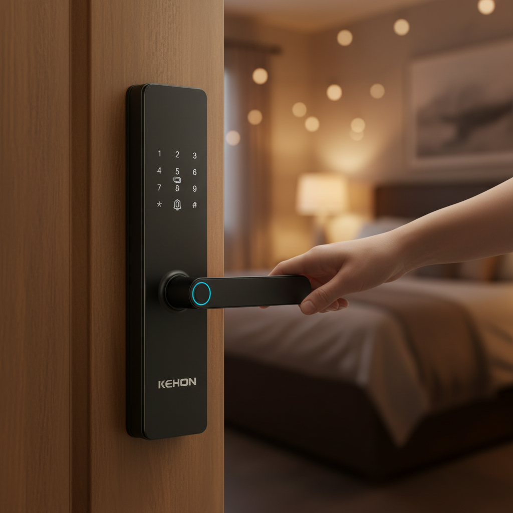 Kunci Pintu Pintar Wi-Fi Tuya  - Door Lock Smart Keypad ulasan dan harga