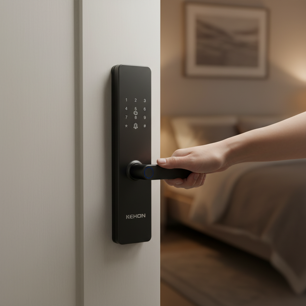 Kunci Pintu Pintar Wi-Fi Tuya  - Door Lock Smart Keypad ulasan dan harga