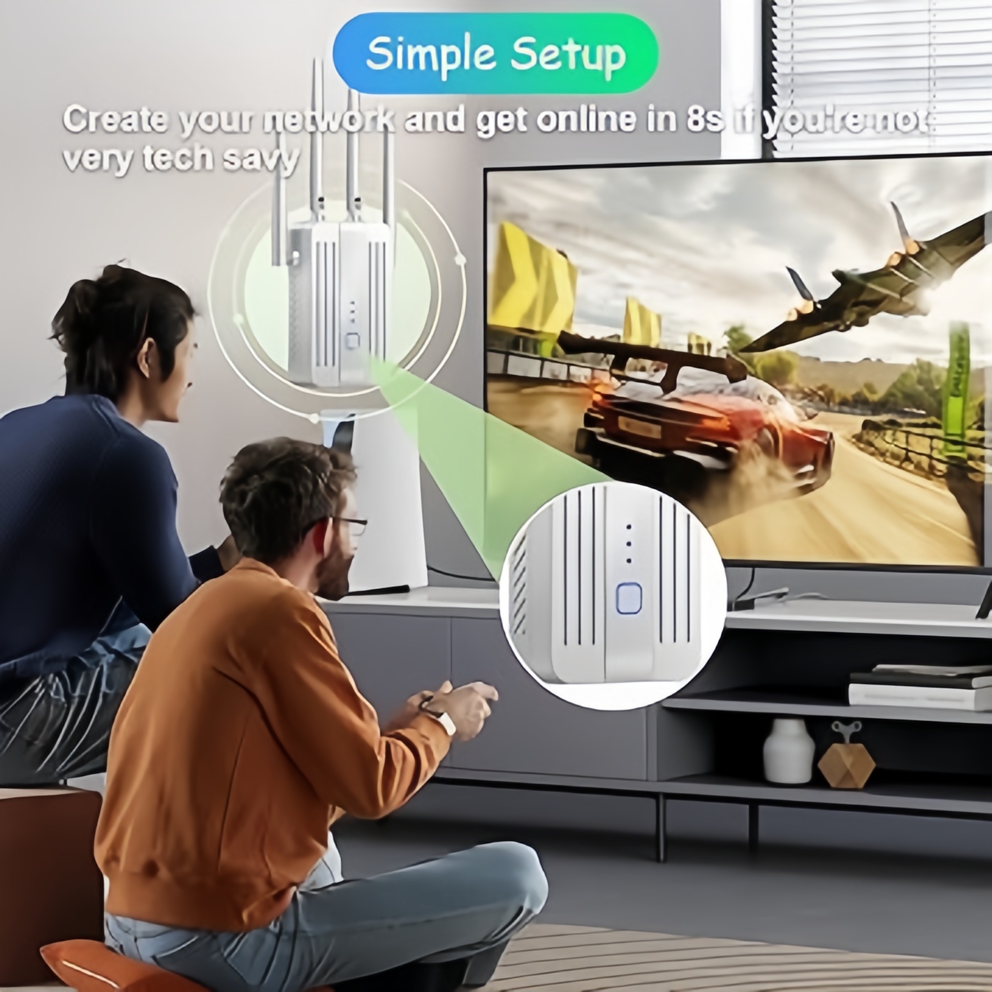 Pengulang WiFi Nirkabel 300Mbp - Home Security Outdoor ulasan dan harga