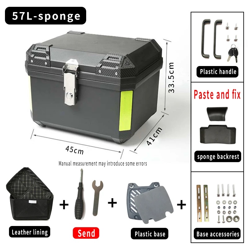 Kotak Helm Bagasi Motor 57L Un - Home Security Safe ulasan dan harga