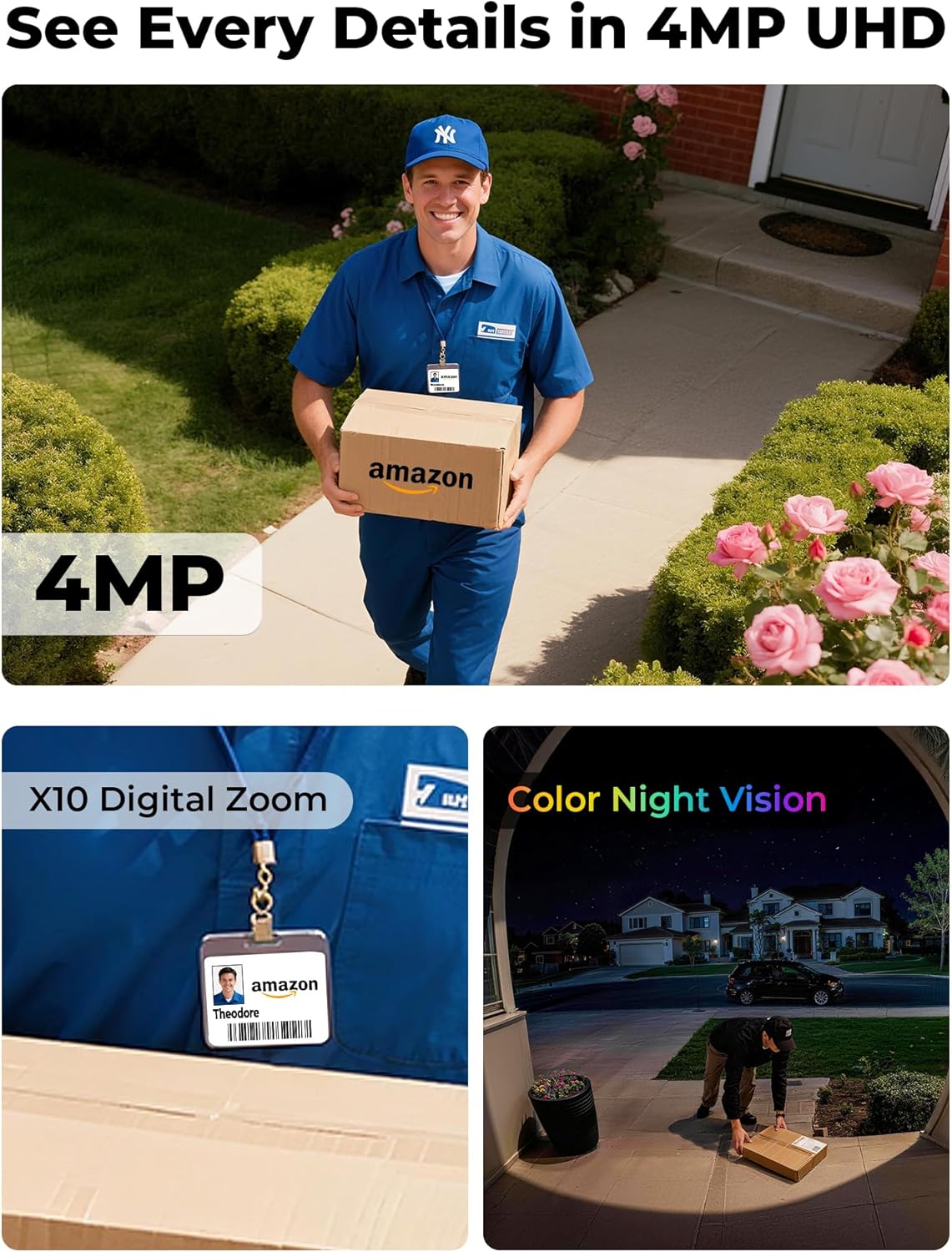 Kamera Keamanan Luar Ruangan N - Home Security Cameras No Subscription ulasan dan harga