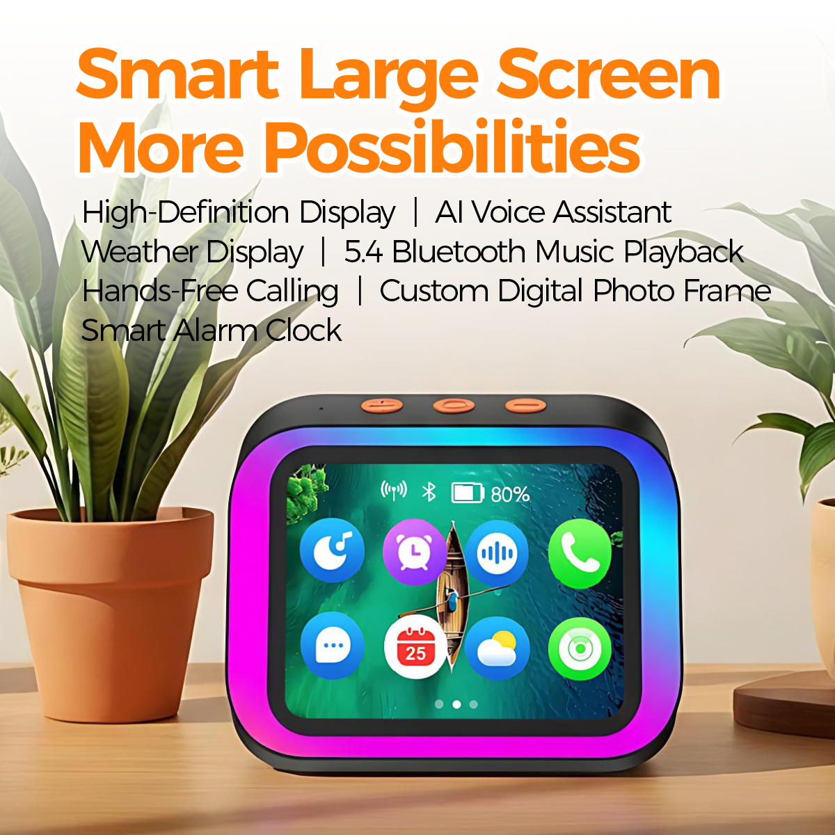 Speaker Bluetooth AI 5.4 Asist - Home Security Gadgets ulasan dan harga