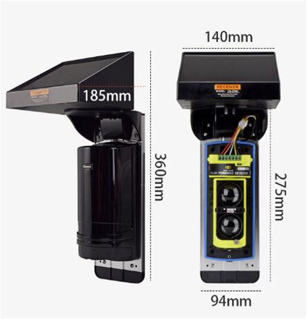 Sensor Gerak PIR Tahan Air Lua - Home Security Outdoor ulasan dan harga