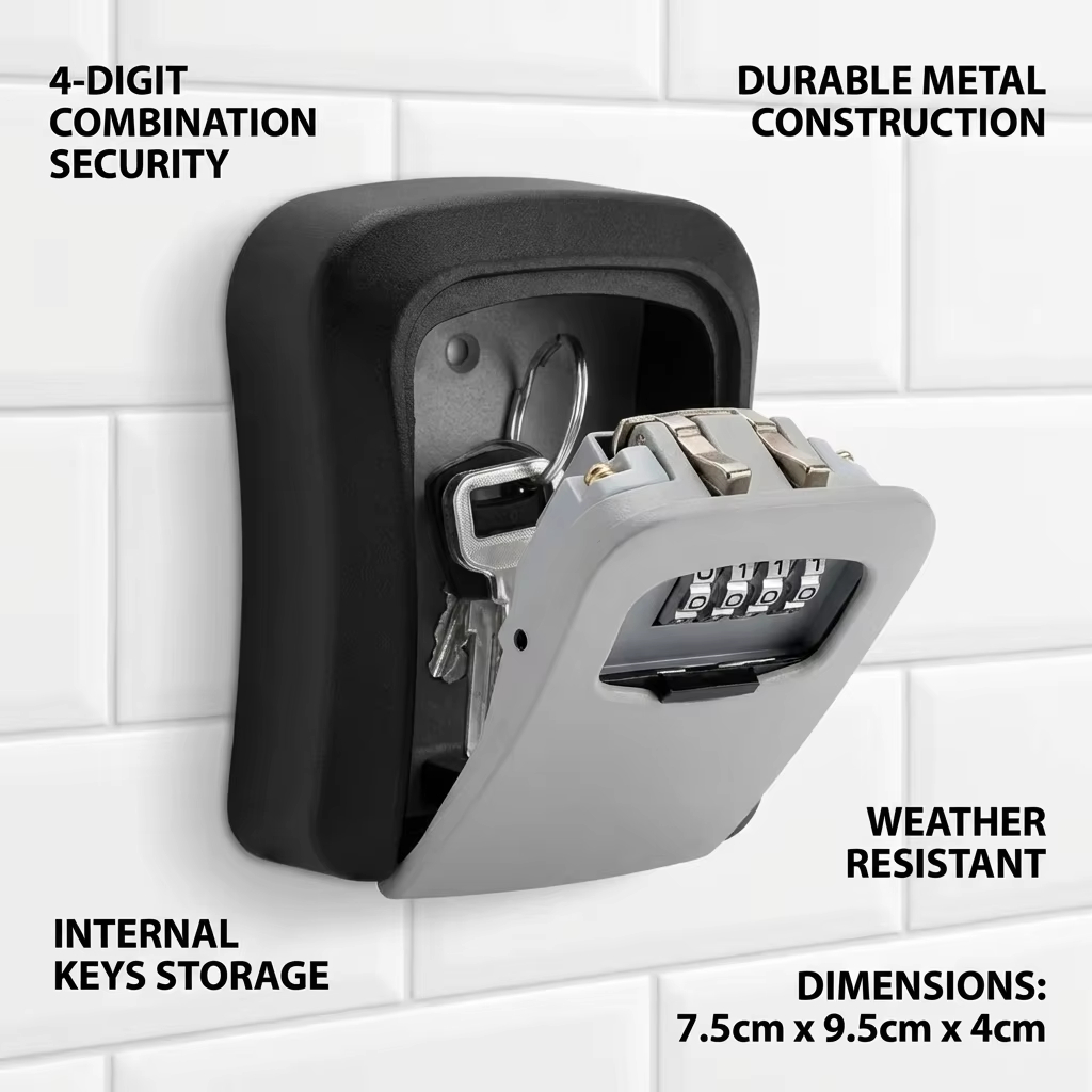 Kotak Kunci Dinding dengan Kun - Safe Box Digital ulasan dan harga
