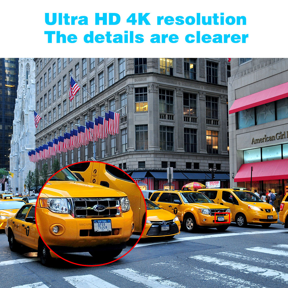 4K 8MP Kit keamanan TUYA 8CH P - Home Security Outdoor Camera System ulasan dan harga