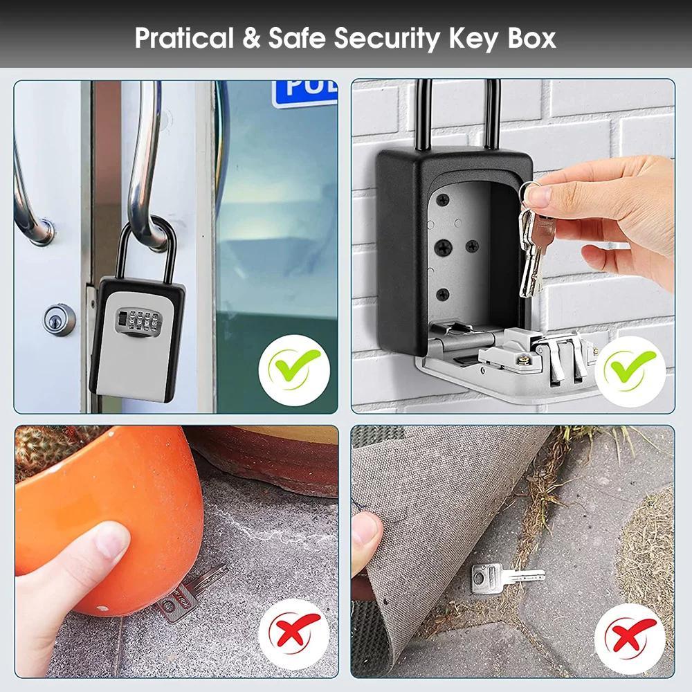 Kotak Penyimpanan Kunci Kombin - Safe Box Digital ulasan dan harga