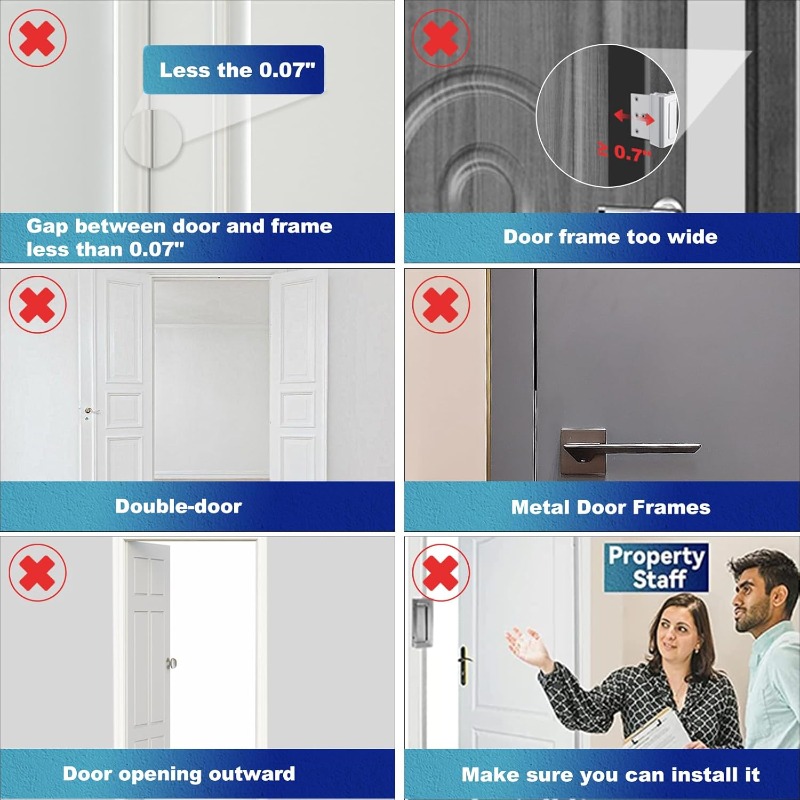 Kunci Penguat Pintu Tahan Lama - Home Security Door Reinforcement Lock ulasan dan harga