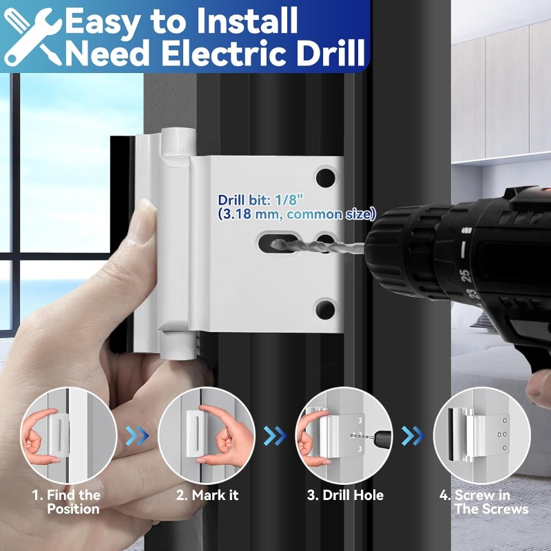 Kunci Penguat Pintu Tahan Lama - Home Security Door Reinforcement Lock ulasan dan harga