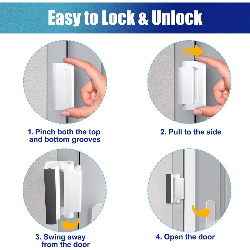 Kunci Penguat Pintu Tahan Lama - Home Security Door Reinforcement Lock ulasan dan harga