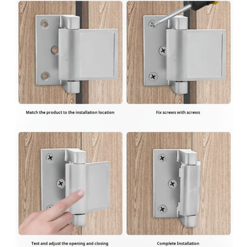 Kunci Pintu Aluminium Alloy, K - Home Security Door Reinforcement Lock ulasan dan harga