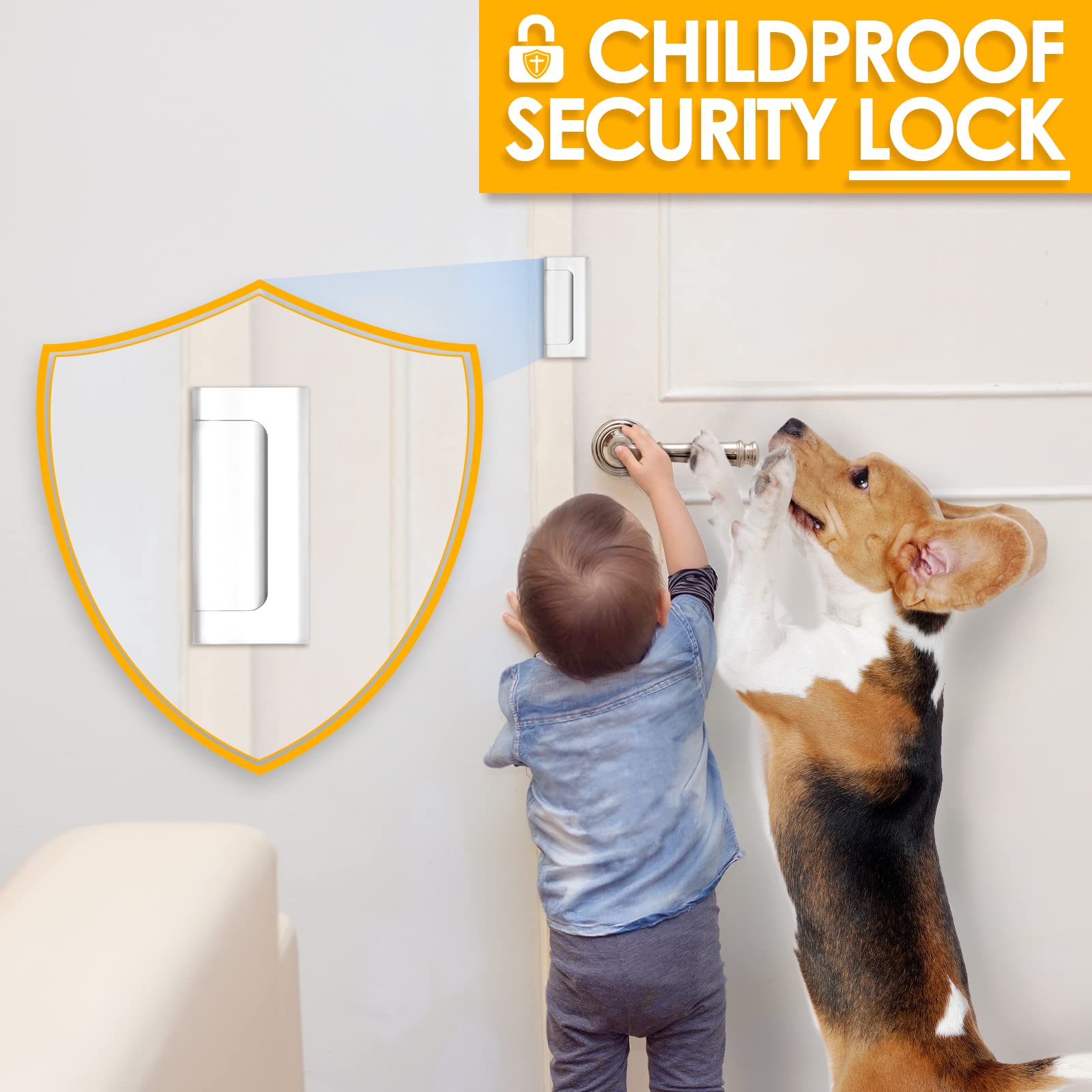 Kunci Pintu Keamanan Rumah Bar - Home Security Door Reinforcement Lock ulasan dan harga