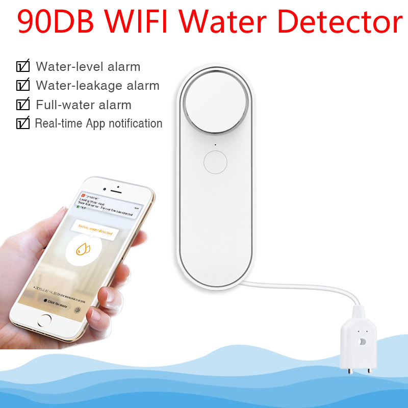 Detektor kebocoran air WiFi, 3 - Home Security Safe ulasan dan harga