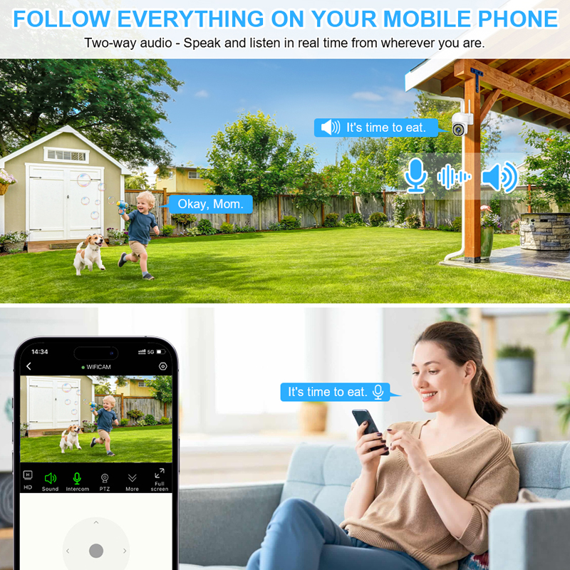 Sistem Kamera Keamanan CCTV Ni - Home Security Outdoor Cameras ulasan dan harga