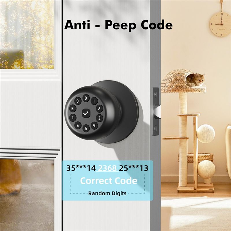 Kenop Pintu Pintar B67C dengan - Door Lock Smart Keypad ulasan dan harga