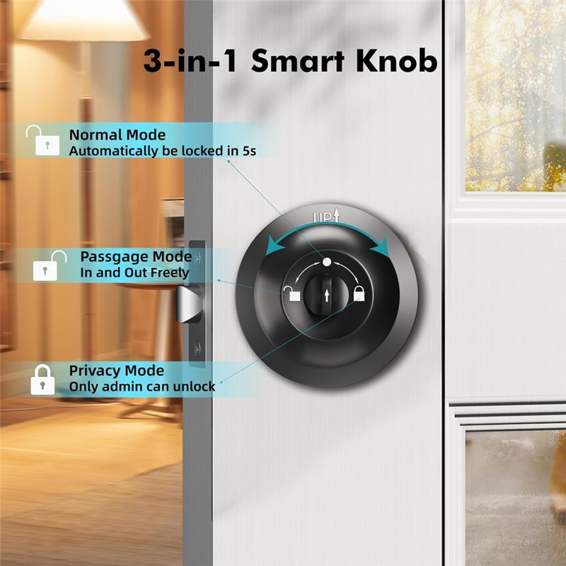 Kenop Pintu Pintar B67C dengan - Door Lock Smart Keypad ulasan dan harga