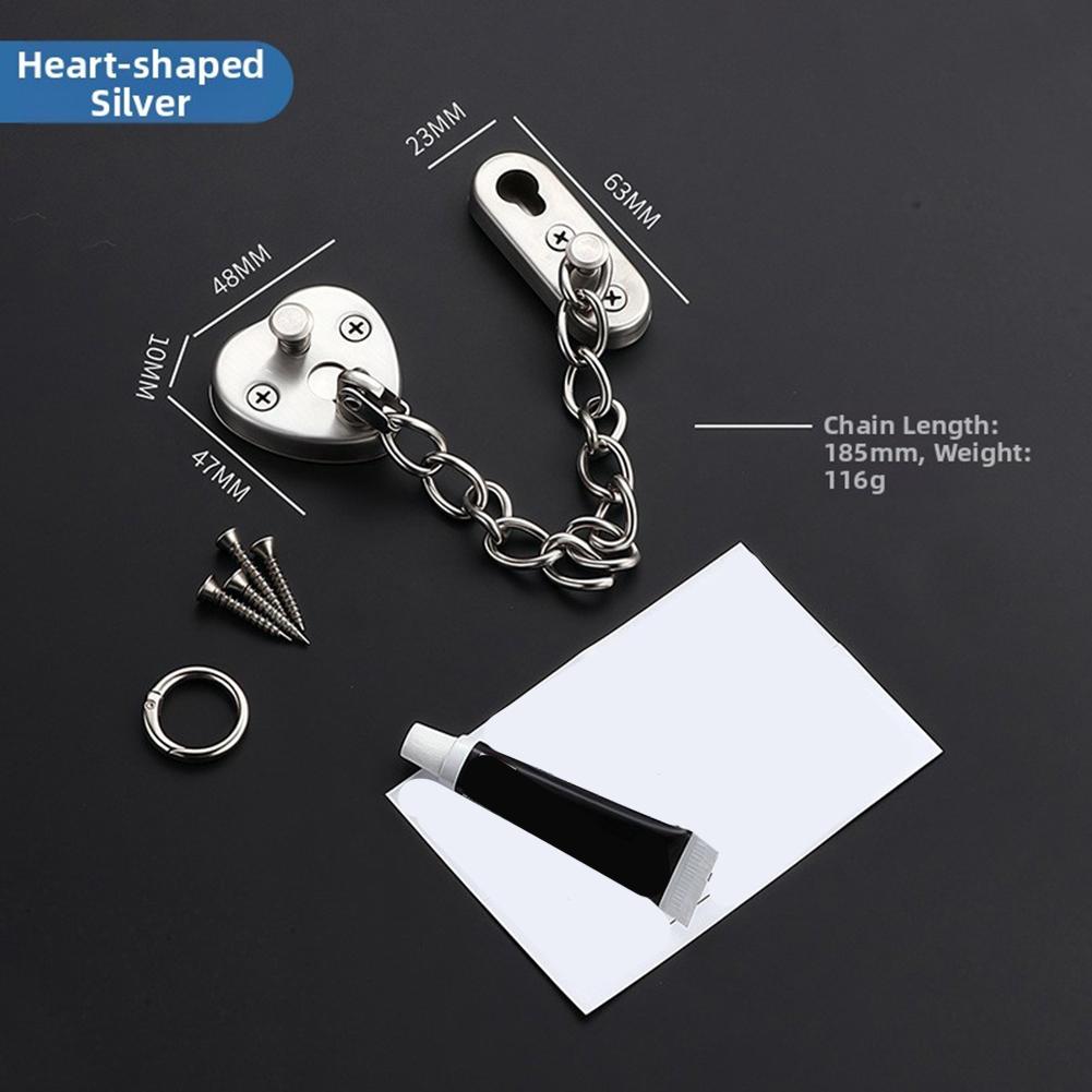 Kunci Rantai Pintu Stainless S - Home Security Door Reinforcement Lock ulasan dan harga