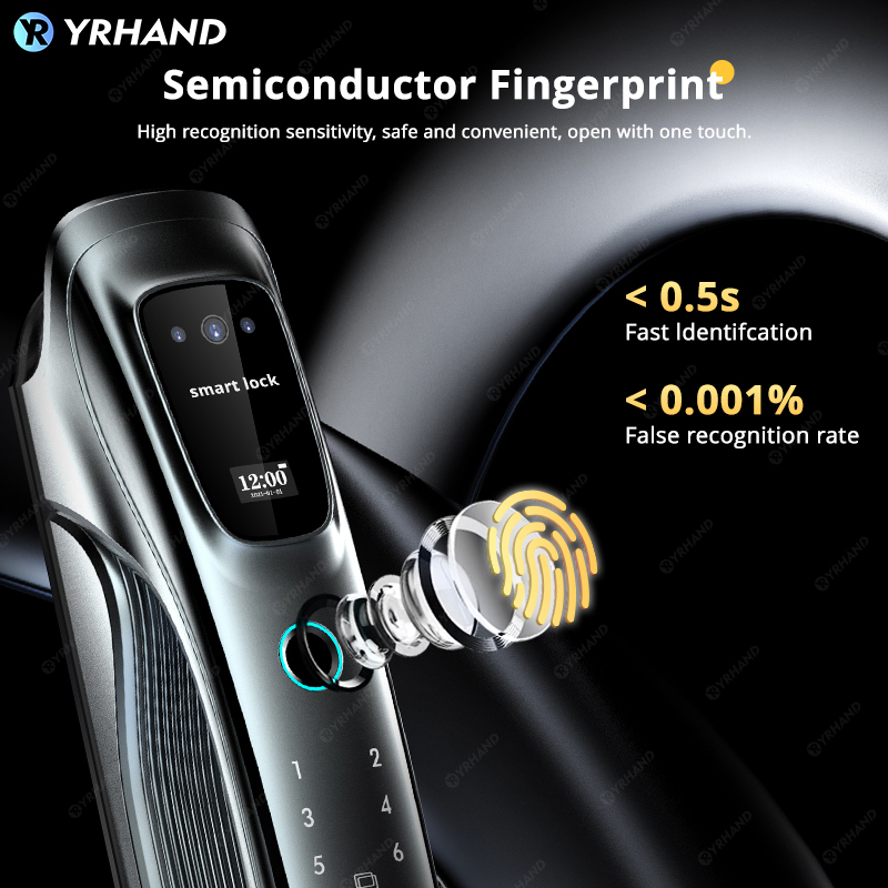 Kunci Pintar Pengenal Wajah 3D - Door Lock Smart Keypad ulasan dan harga