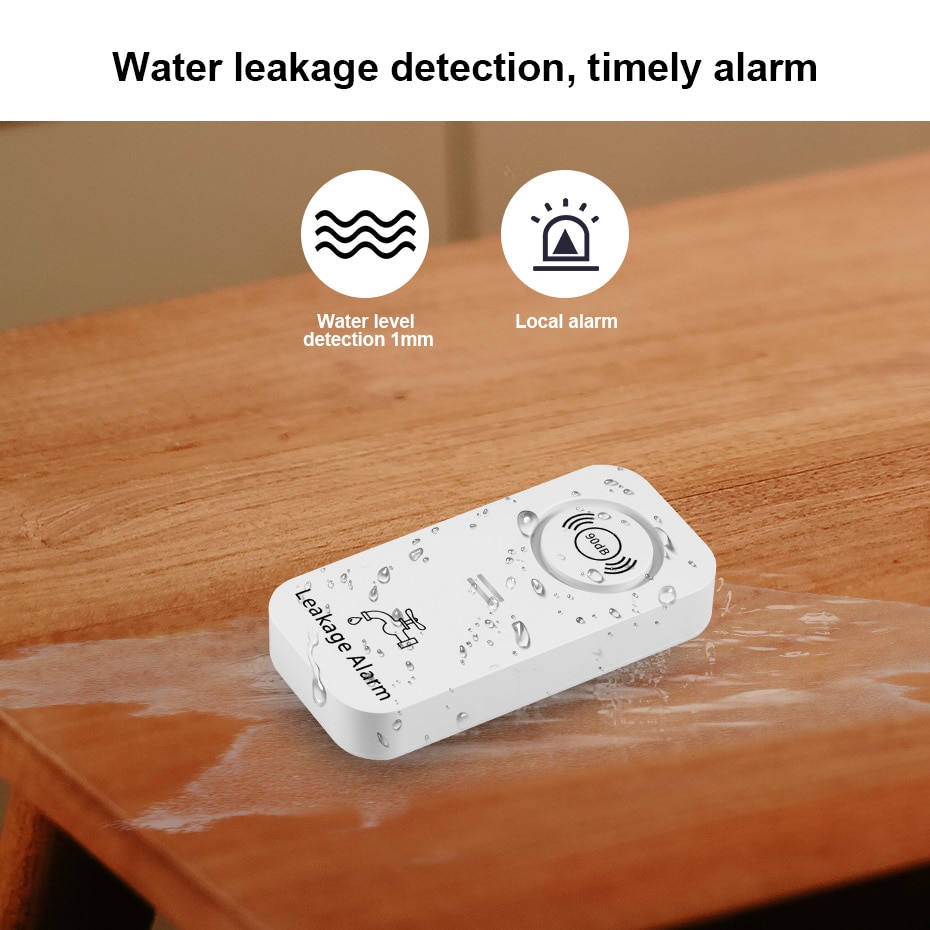 KERUI Sensor air nirkabel 90dB - Home Security Outdoor ulasan dan harga