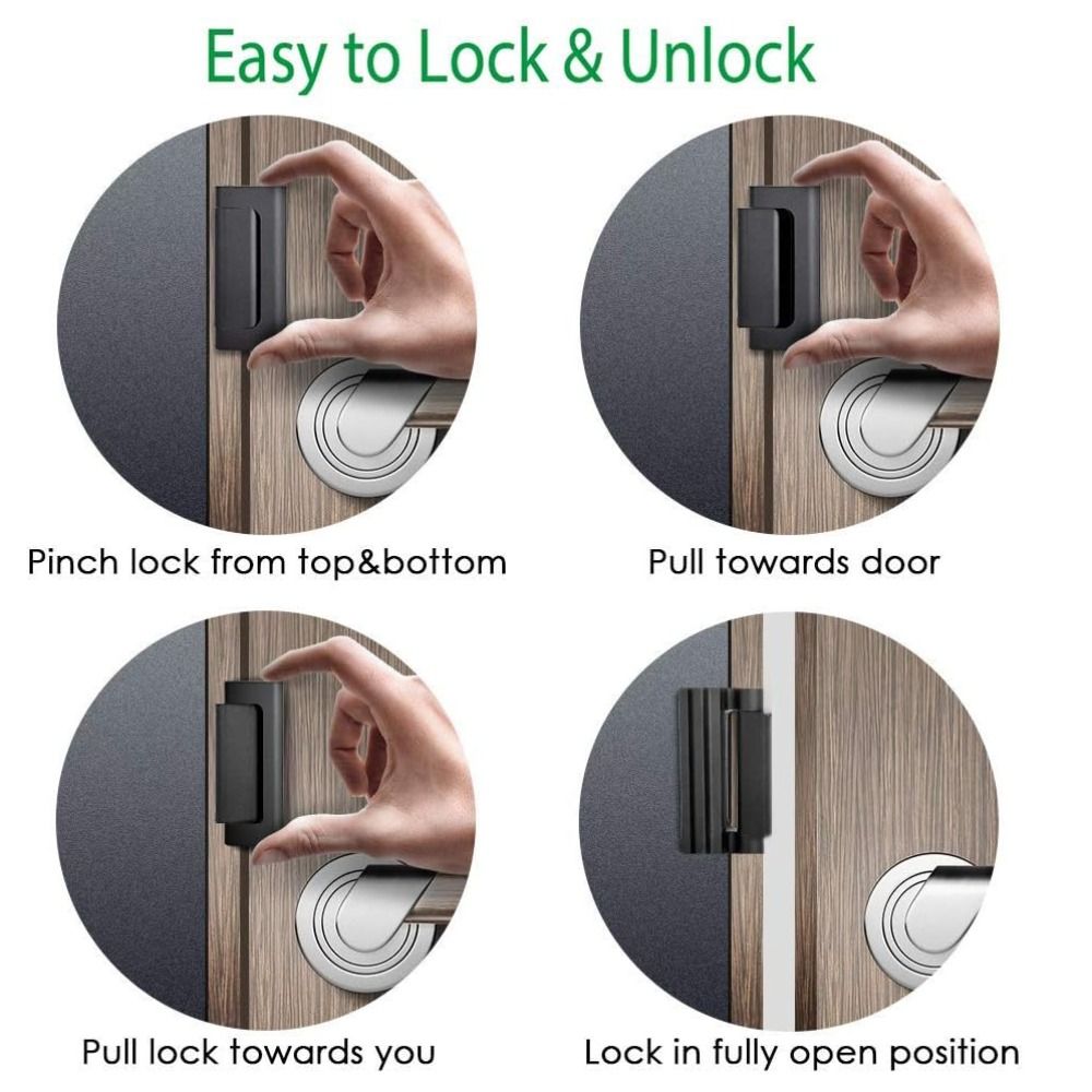 Kunci Penguat Pintu Bahan Aloi - Home Security Door Reinforcement Lock ulasan dan harga